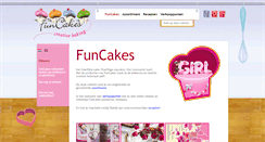 Desktop Screenshot of funcakes.nl